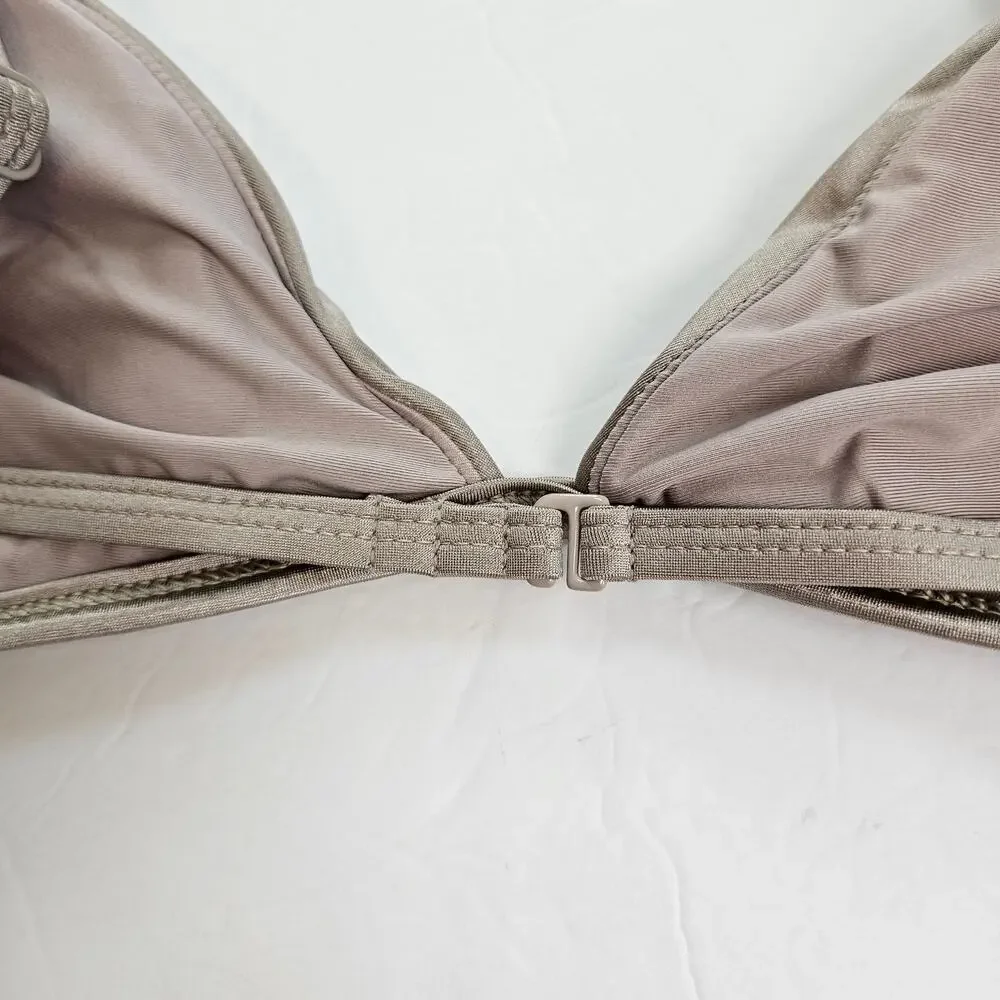 Good American Support Bikini Top‎ Shine Mink Plus 3x